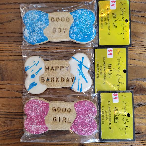 La Woofery Boutique GF Dog Treats Celebration Cookie Stray Dog