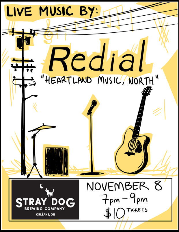 SDBC Taproom Concerts Presents - Redial