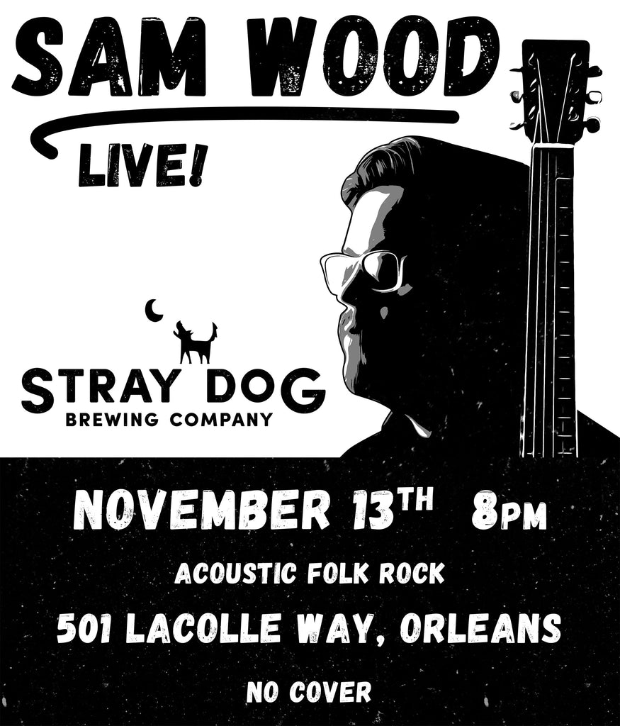 SDBC Taproom Concerts Presents Sam Wood