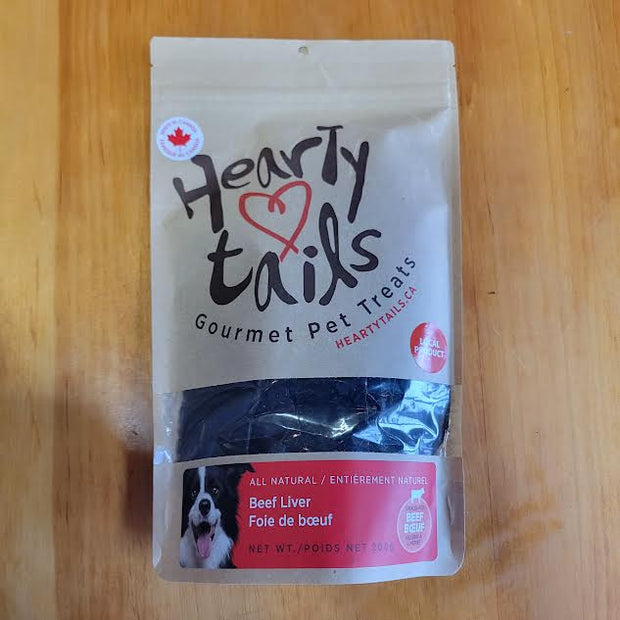 Hearty Tails - Dried Beef Liver - 200g