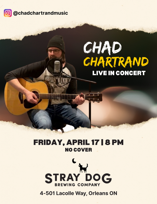 SDBC Taproom Concerts Presents - Chad Chartrand