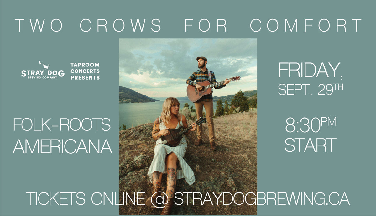 SDBC Taproom Concerts Presents - Two Crows For Comfort