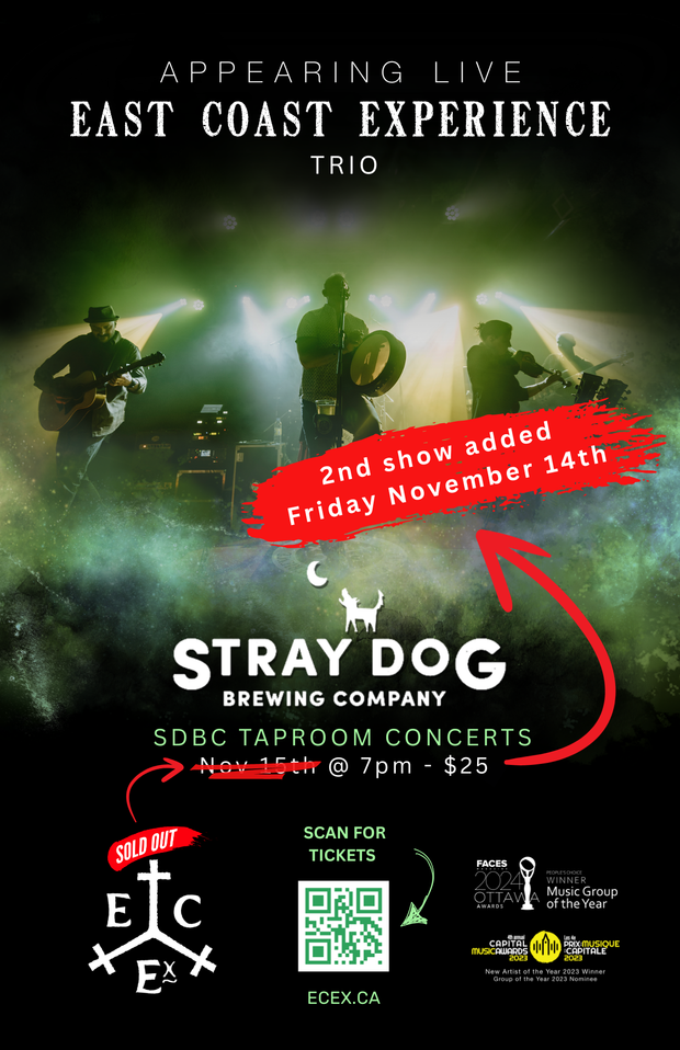 SDBC Taproom Concerts Presents - East Coast Experience Trio - SECOND SHOW!
