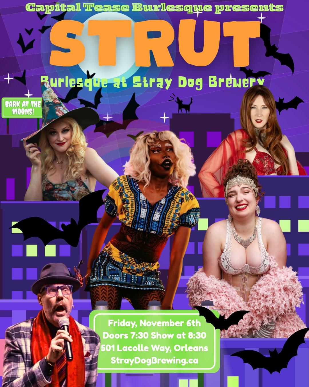 SDBC and Capital Tease Presents - Strut Burlesque