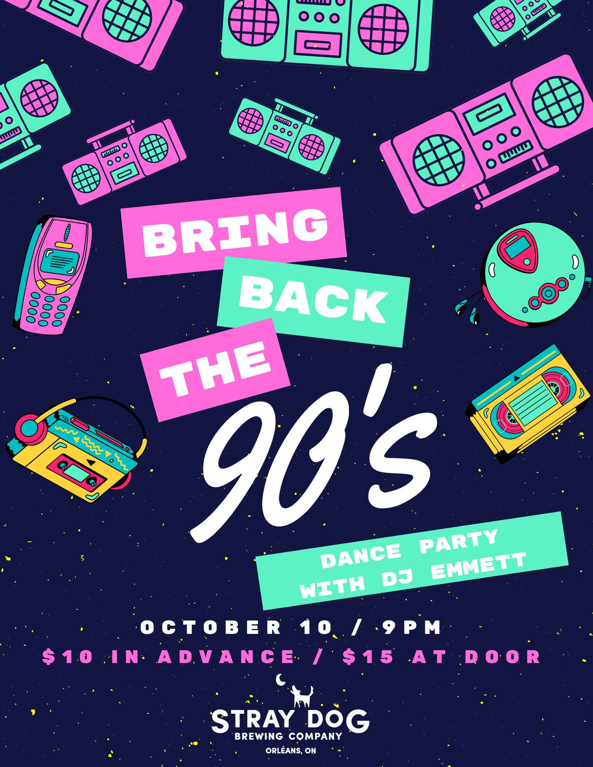90's Dance Party with DJ Emmett