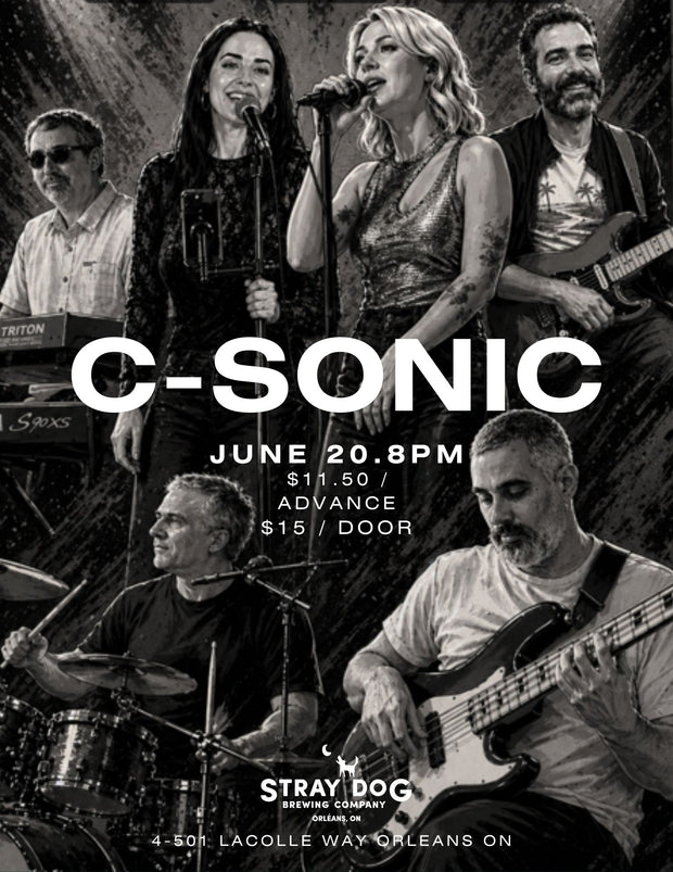 SDBC Taproom Concerts Presents C-SONIC