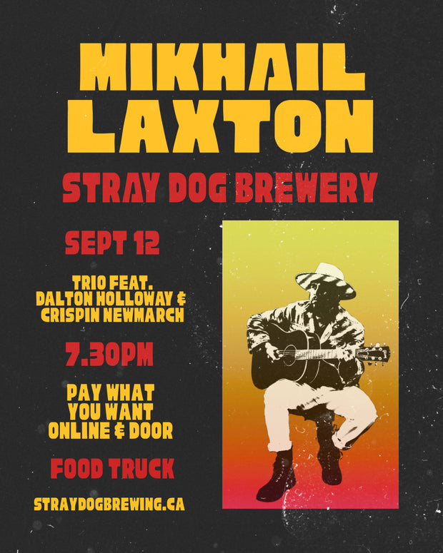 SDBC Taproom Concerts Presents - Mikhail Laxton (PWYW)