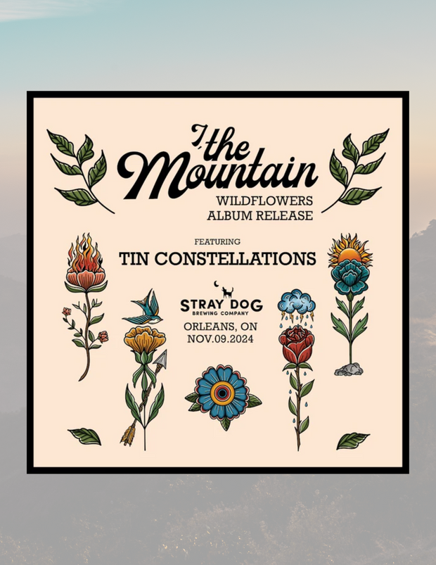 SDBC Taproom Concerts Presents - I, the Mountain Album Release Party w/ Tin Constellations - Nov 9 @ 8pm