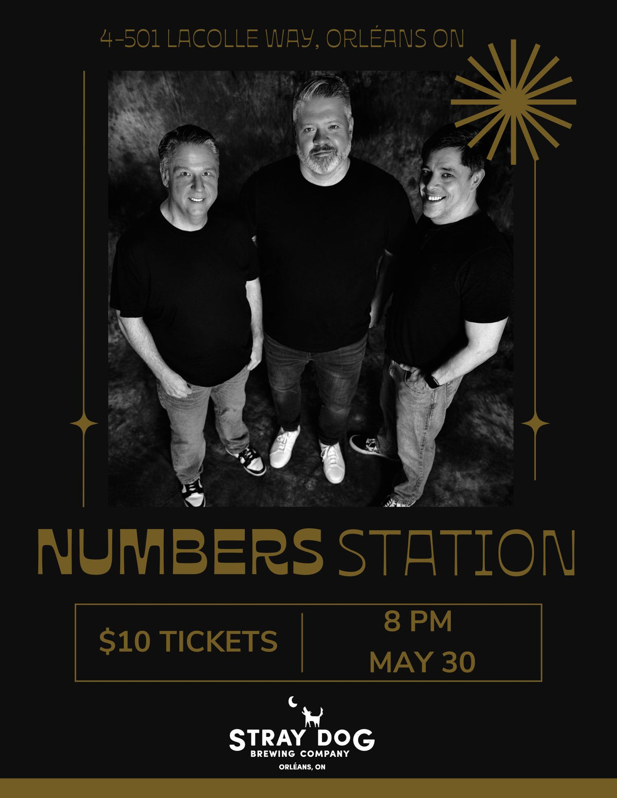 SDBC Taproom Concerts Presents - Numbers Station