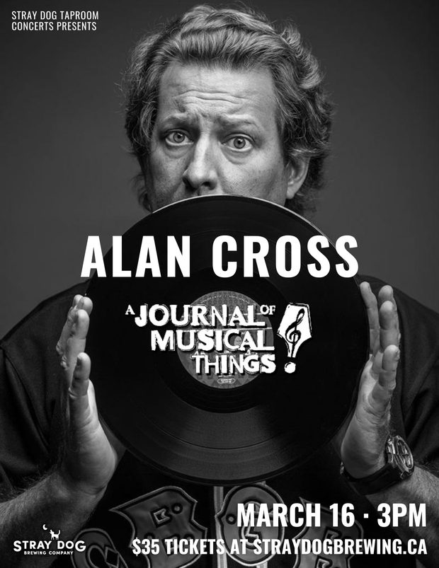 SDBC Taproom Concerts Presents - An Afternoon with Alan Cross