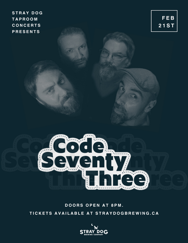 SDBC Taproom Concerts Presents - Code Seventy Three