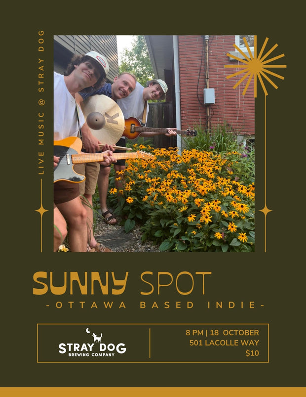 SDBC Taproom Concerts Presents - Sunny Spot