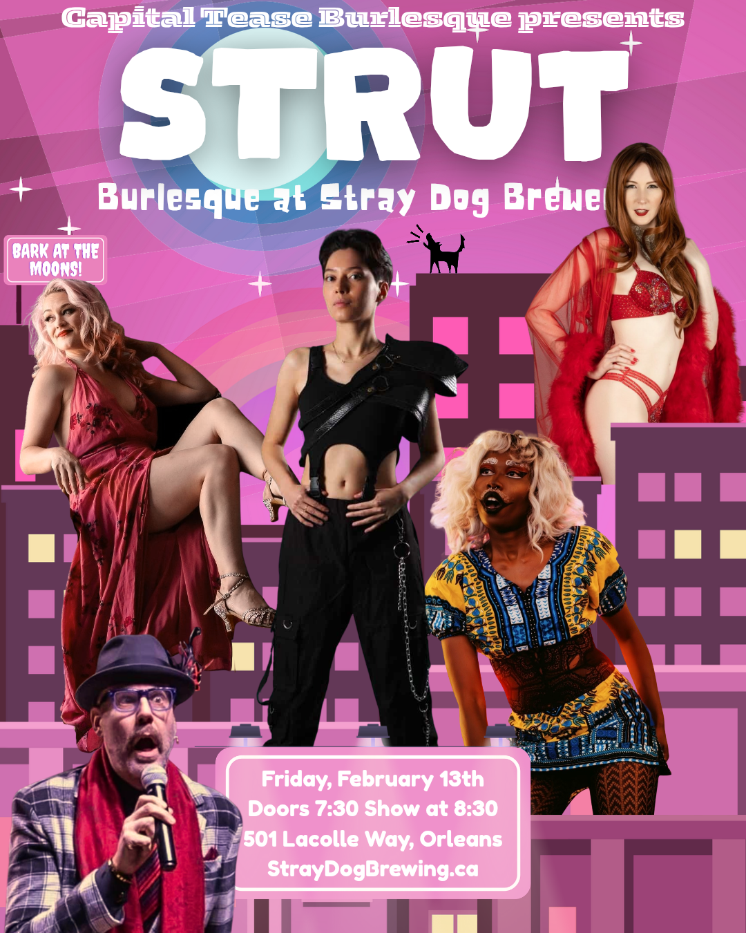 SDBC and Capital Tease Presents - Strut Burlesque