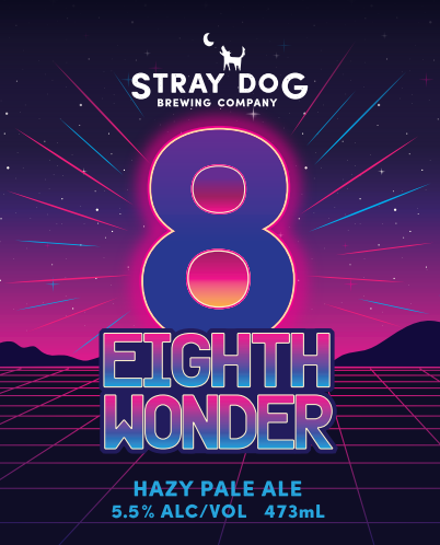 Eighth Wonder - Hazy Pale Ale 5.5% ABV - 473ml can - Citrus, Tropical, Hop-Forward