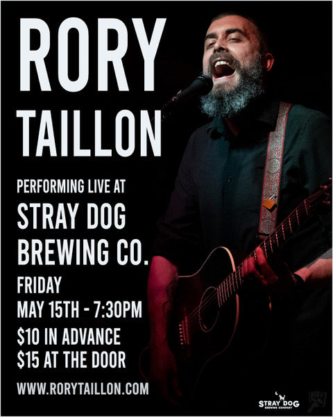 SDBC Taproom Concerts Presents - Rory Taillon