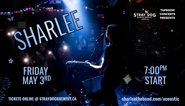 SDBC Taproom Concerts Presents - Sharlee - May 3, 7pm
