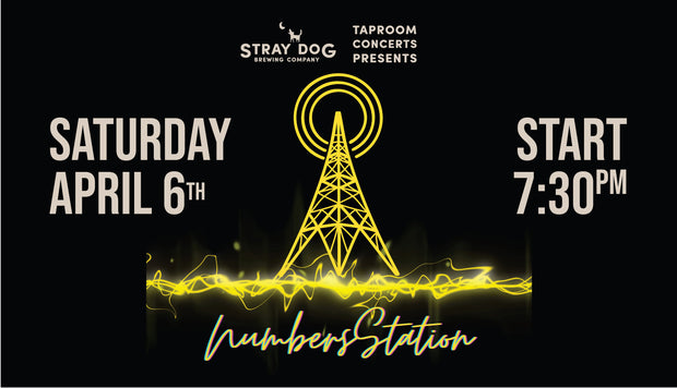 SDBC Taproom Concerts Presents - Numbers Station - April 6th