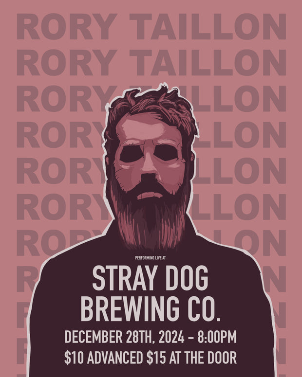 SDBC Taproom Concerts Presents - Rory Taillon December 28, 2024