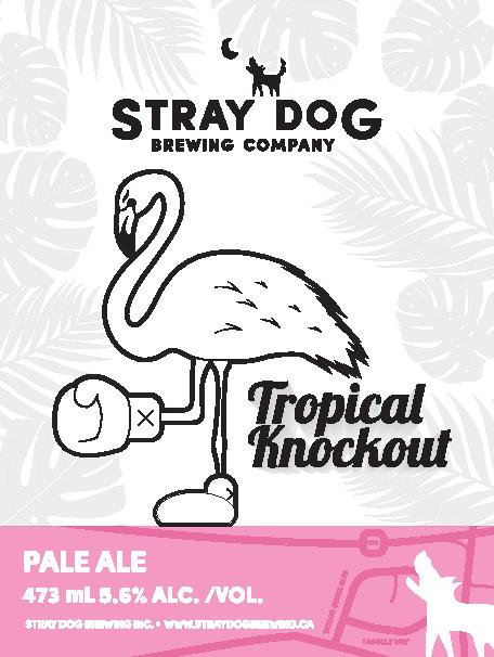 Tropical Knockout (TKO) Pale Ale (IPA) 5.5% abv, 473ml