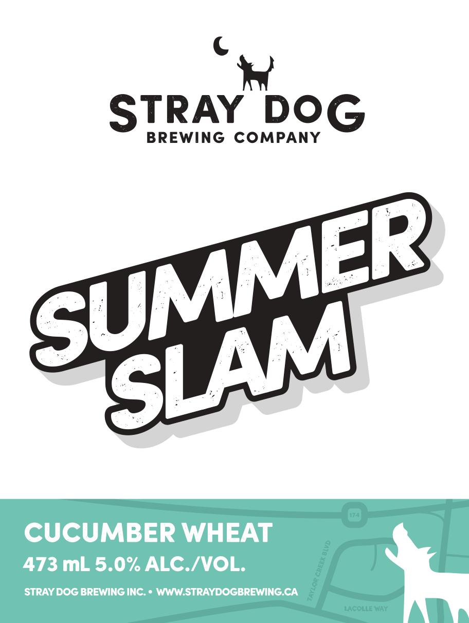 Summer Slam - Cucumber Wheat 5% abv, 473ml